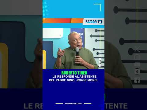 Roberto Tineo le responde al asistente del padre Nino, Jorge Morel
