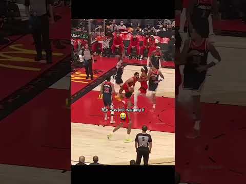 When mashing random buttons work 🤣 #nba