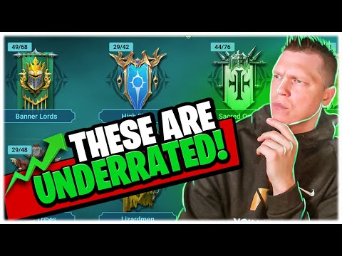 Most UNDERRATED Legendary in EACH FACTION! | RAID Shadow Legends