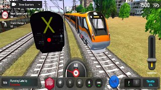 New Vande Bharat Express Train Game 2025 | Indian Train Simulator Game Android Gameplay Video