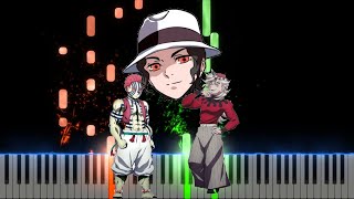 Infinity Castle Theme Demon slayer Piano Cover Midi tutorial Sheet app  Karaoke