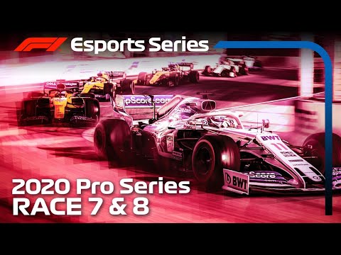 F1 Esports Pro Series 2020: Rounds 7 & 8 LIVE!