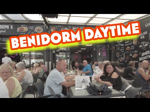 Benidorm Daytime: What's the strip like during the Daytime? Busiest bar?