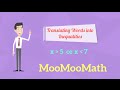 Translating Words into Inequalities