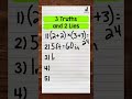 Math with Mr J: Spot the Truths and Lies