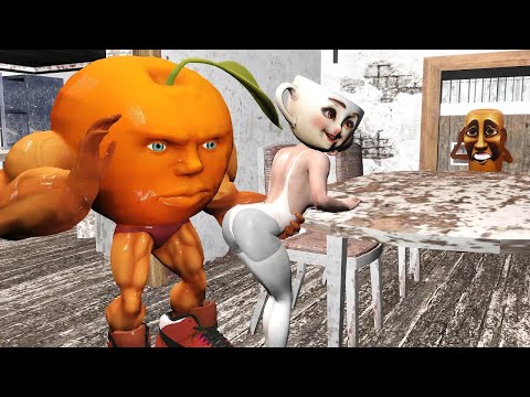 Tung Tung Sahur Lost Love of Ballerina Cappuccina in Granny House | Funny Horror Animation