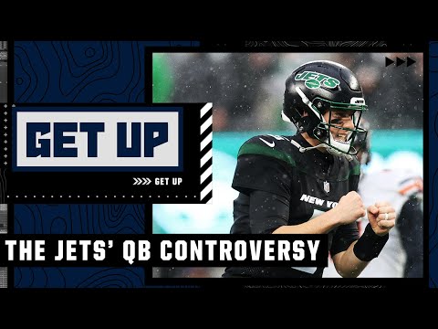 Why Mike White is creating a BAD SITUATION for Zach Wilson & the New York Jets  | Get Up video clip