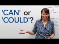 Understanding 'Can' and 'Could' Usage