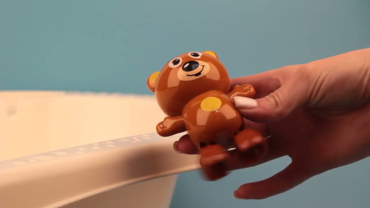 Игрушка для ванной Bondibon Мишка - видео Игрушка для ванной Bondibon Мишка - видео