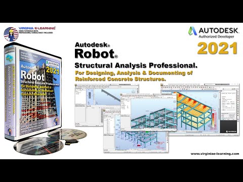 Autodesk Robot 2021 Tutorial RC I | Lesson 01 | Full Lesson