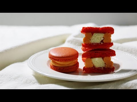 황치즈 마카롱 | Yellow Cheese Macarons -SUNA