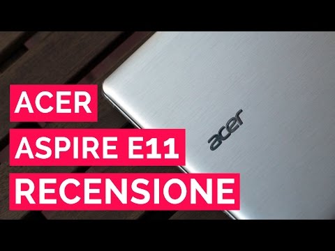 (ENGLISH) Recensione Acer Aspire E11 (E3-111) - Review [eng subs]