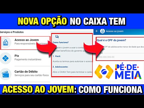 NOVA FUNÇÃO DO PÉ-DE-MEIA: ACESSO AO JOVEM (PRA QUE SERVE? COMO FUNCIONA?) VEJA✅