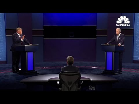 Joe Biden and President Trump discuss Covid-19 in first debate