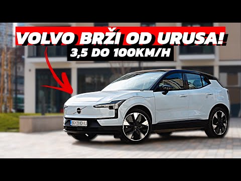 VOLVO BRŽI OD LAMBO URUSA! EX30 430ks