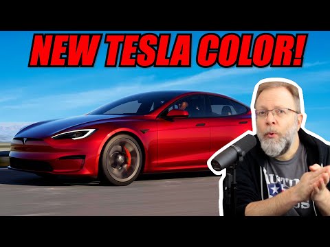 New Tesla Color! | Tesla Time News