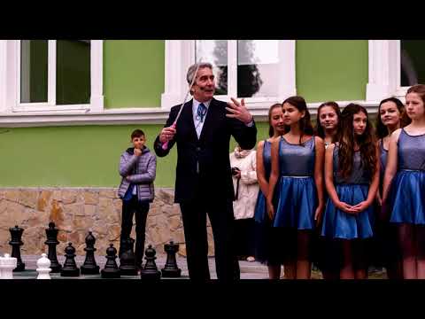 Вітання директора Тернопільської Української гімназії ім І Франка від учнів 2 а класу