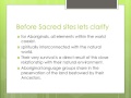 Aboriginal Perspectives on Land and Ancestors