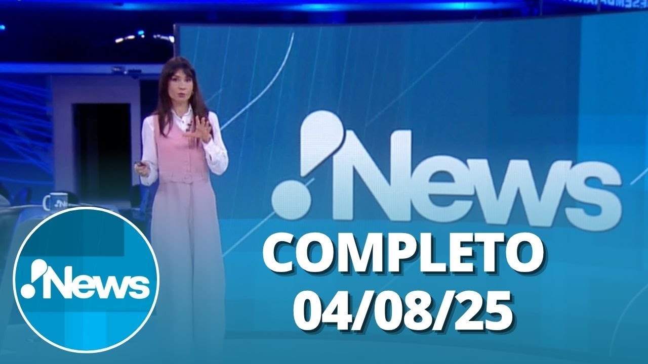 RedeTV News 040825 | Completo