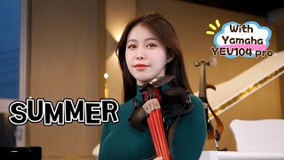 ひさいし じょう (Joe Hisaishi)-Summer with Yamaha YEV104 pro