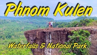 Phnom Kulen National Park, Waterfall & Reclining Buddha. Siem Reap, Cambodia 2019 #8