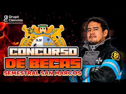 Concurso de becas SEMESTRAL SAN MARCOS✨