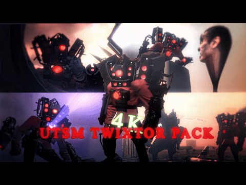 Upgraded titan speakerman twixtor pack  | | 4K 60 fps