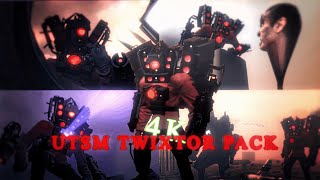 Upgraded titan speakerman twixtor pack  | | 4K 60 fps