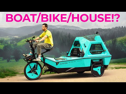 The Amphibious E-Bike You Can Live In!