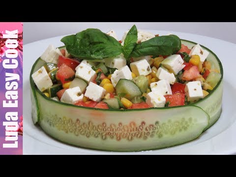 ИЗУМИТЕЛЬНО ВКУСНЫЙ ОВОЩНОЙ САЛАТ С ЛЕГКОЙ ЗАПРАВКОЙ | Vegetable Salad Recipes