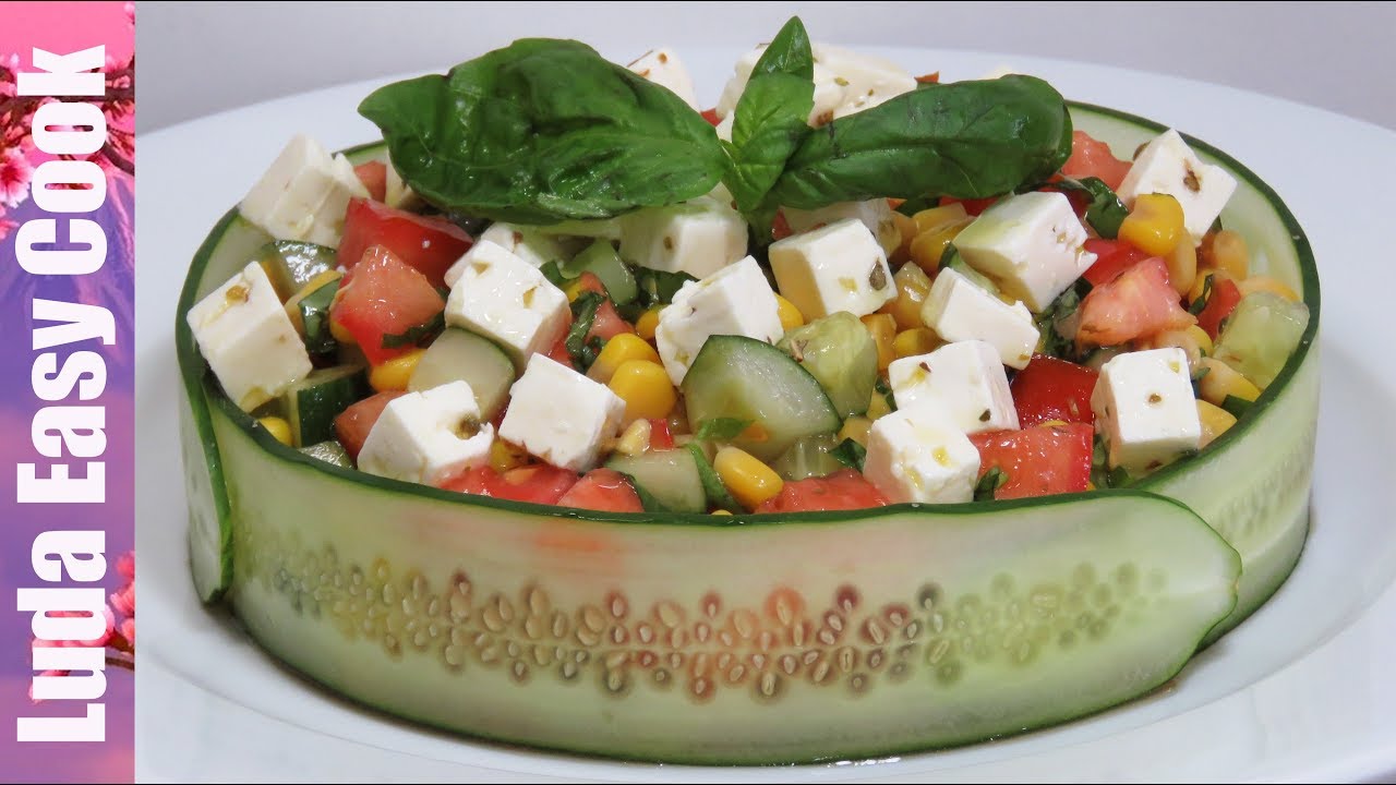 ИЗУМИТЕЛЬНО ВКУСНЫЙ ОВОЩНОЙ САЛАТ С ЛЕГКОЙ ЗАПРАВКОЙ Vegetable Salad Recipes