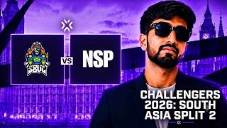 🔴[WATCH PARTY ] S8UL VS NSP Challengers 2026: South Asia Split 2 Grand Finals