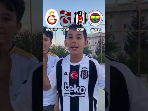 Hangi takım tutuyorsun? #galatasaray #fenerbahçe #beşiktaş #trabzonspor #shorts #trending #keşfet