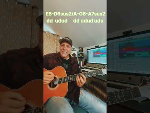 Staind Outside EZ Guitar Song Lesson Aaron Lewis One Guitar Version