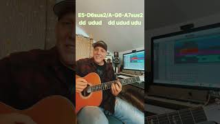 Staind Outside EZ Guitar Song Lesson Aaron Lewis One Guitar Version