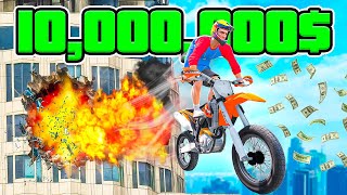 Ich werde 10.000.000$ STUNTMAN in GTA 5!