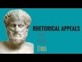Establishing Ethos in Rhetoric