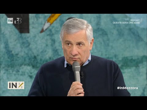 Gaza, Tajani: "Concluso accordo per portare in Italia 100 bambini" - In mezz'ora 28/01/2024