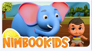 Ek Mota Hathi Jhoom Ke Chala, एक मोटा हाथी, Aaj Mangalwar hai + Nimboo Kids Rhymes and Songs