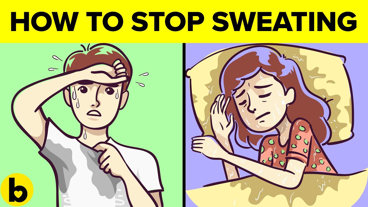 10 Ways To Make Yourself Sweat Less
