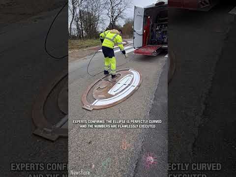 The Secret Technology Behind Flawless Road Markings 🔍🚘