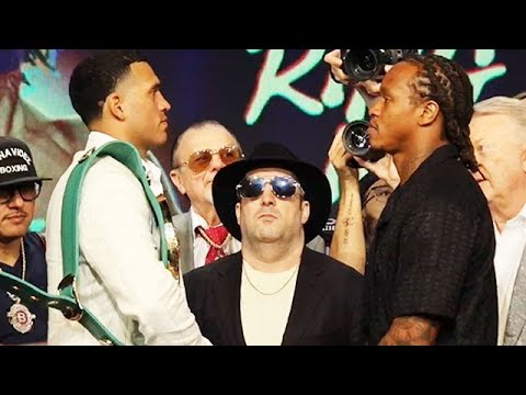 David Benavidez vs Anthony Yarde FIRST FACE OFF