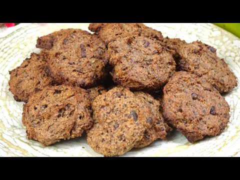 GALLETAS DE AVENA ✨(Sin AZÚCAR,  Sin HUEVO)✨ SALUDABLE, Con Solo 4 INGREDIENTES 🤩