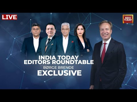 Editors Roundtable With Borge Brende LIVE | Can India Power Global Growth Engine? | WEF CEO Excl