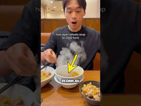 Cara Unik Memanaskan Makanan di Jepang❗️😯