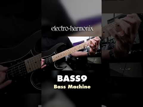 EHX BASS9 Bass Machine Pedal Demo