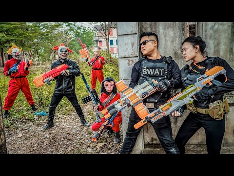 LTT Films : Mission Impossible Silver Flash using Nerf Guns Fight The Final Battle Tiger Mask!