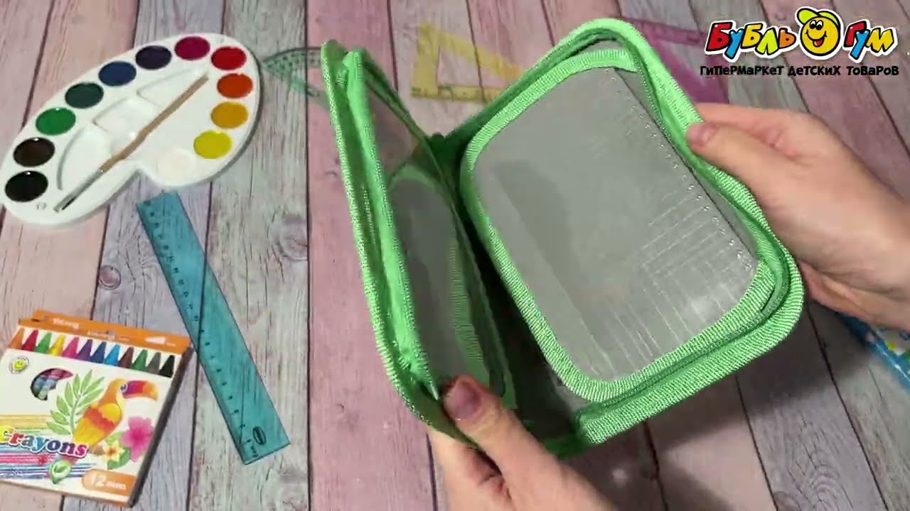 Пенал JUNGER Велосипед с одним отделом - видео