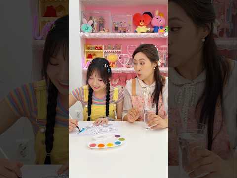 물감을 먹지 마세요🎨