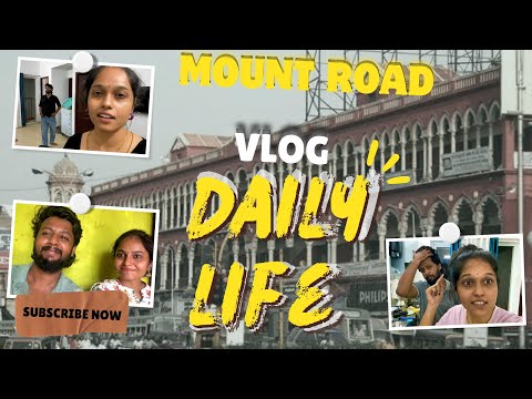 today oru surprise 🎁 One day visit in Mount ROAd 🛣️ Full day vlog 🍁